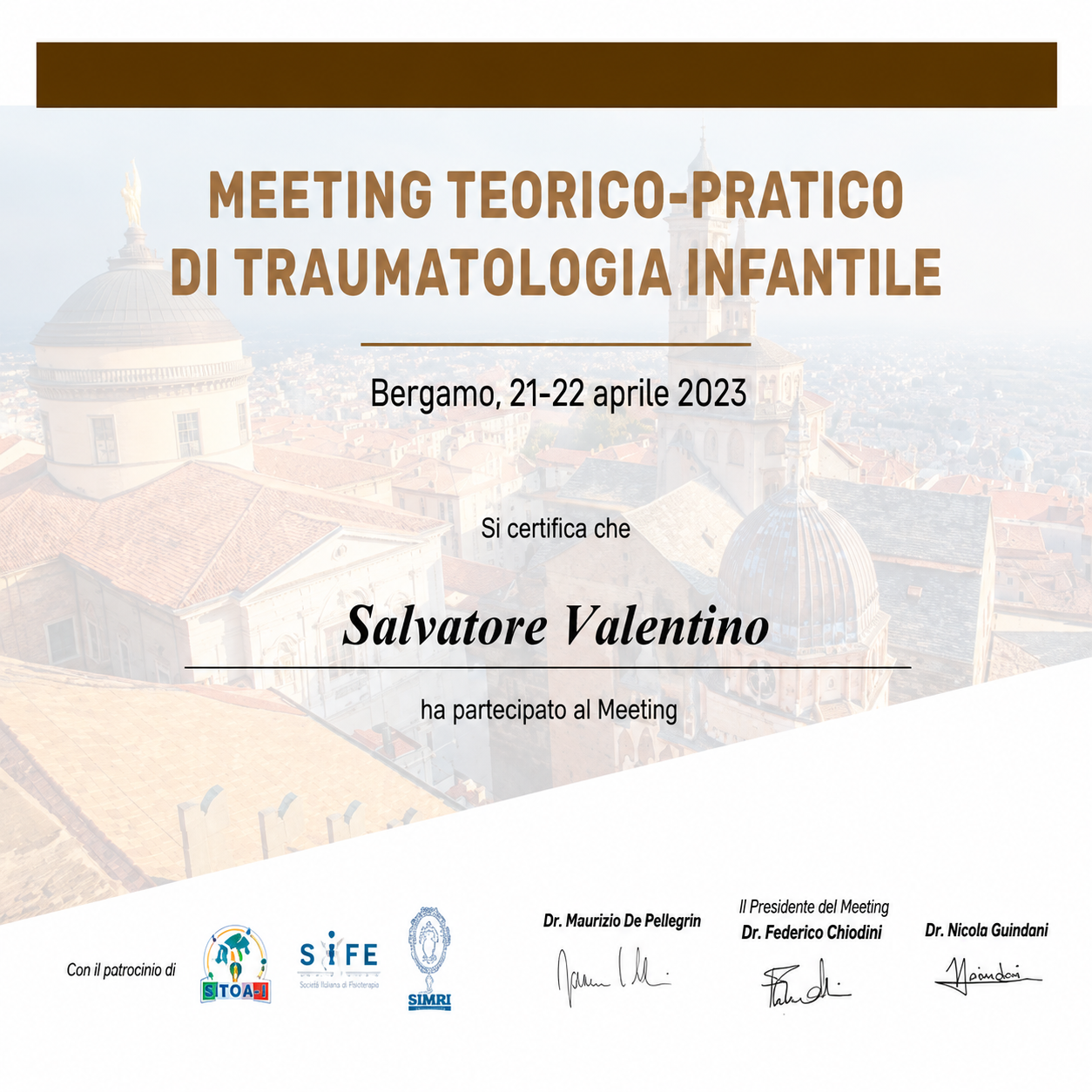 Meeting di Traumatologia Infantile